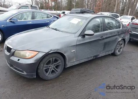2008 BMW 328Xi из США, поврежденный, VIN WBAVC93538K043754